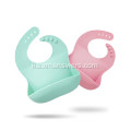 OEM 100% Food Grade სილიკონის Baby Bib